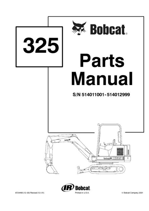 325 bobcat mini excavator manual|bobcat 325 parts catalog.